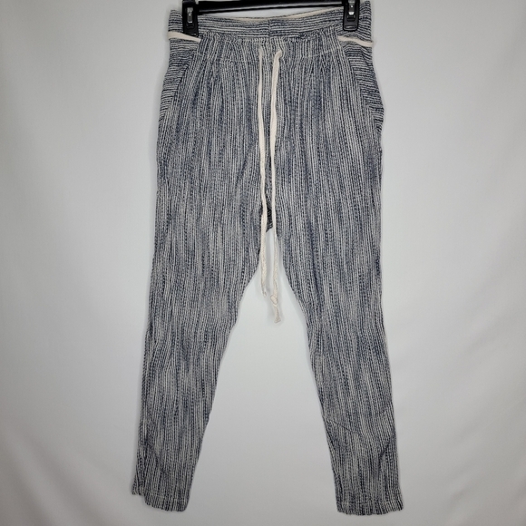 Free People Light At Sunrise Pant in Indigo Blue - Picture 6 of 14